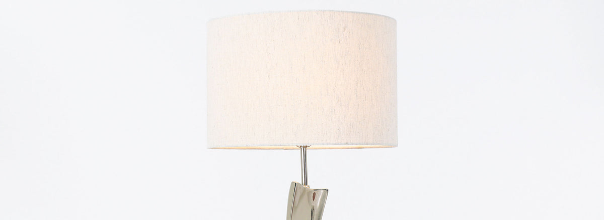 Richard Barr & Harold Weiss Chrome Table Lamp for Laurel Lamp Co.