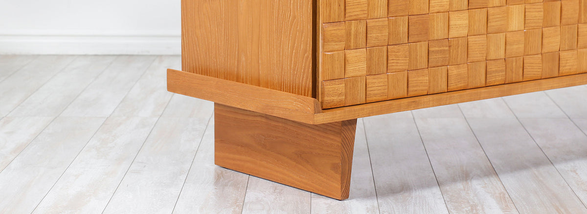 Paul Laszlo "Basket Weave" Dresser for Brown Saltman