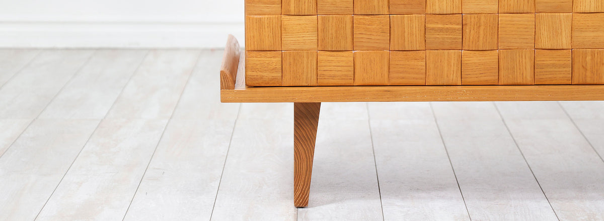 Paul Laszlo "Basket Weave" Dresser for Brown Saltman