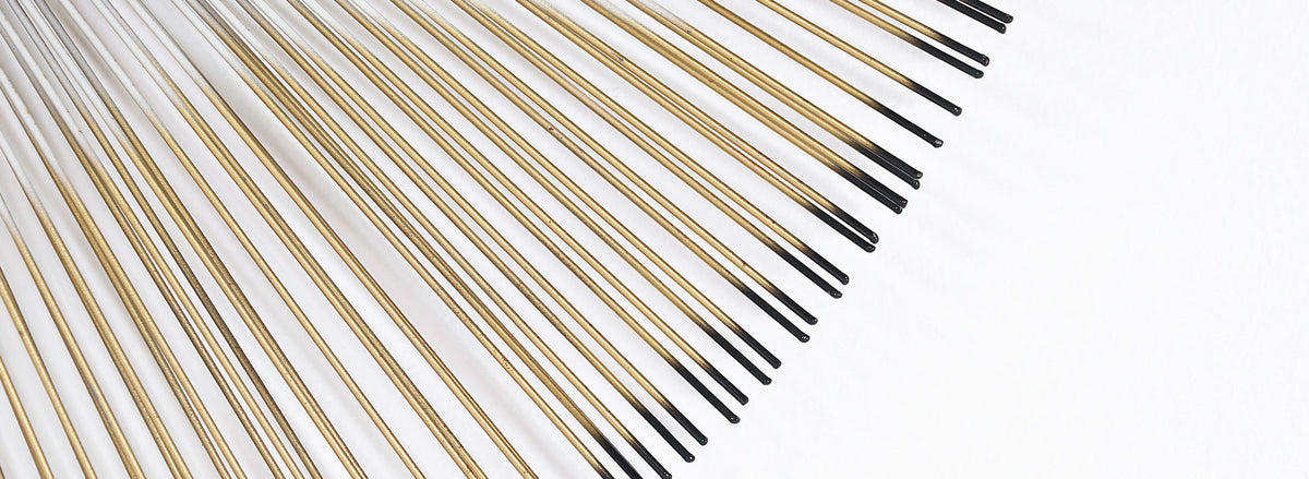 Mid-Century Modern Sunburst Brass Wall Sculpture by Casa Devall