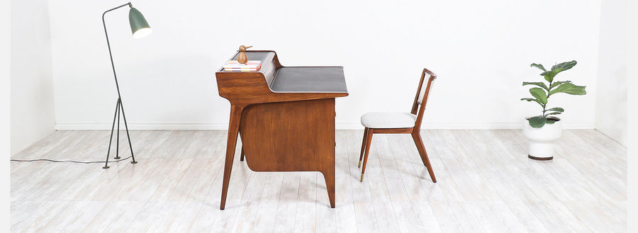 John Van Koert ”Perspective”  Model K80 Executive Desk for Drexel-2