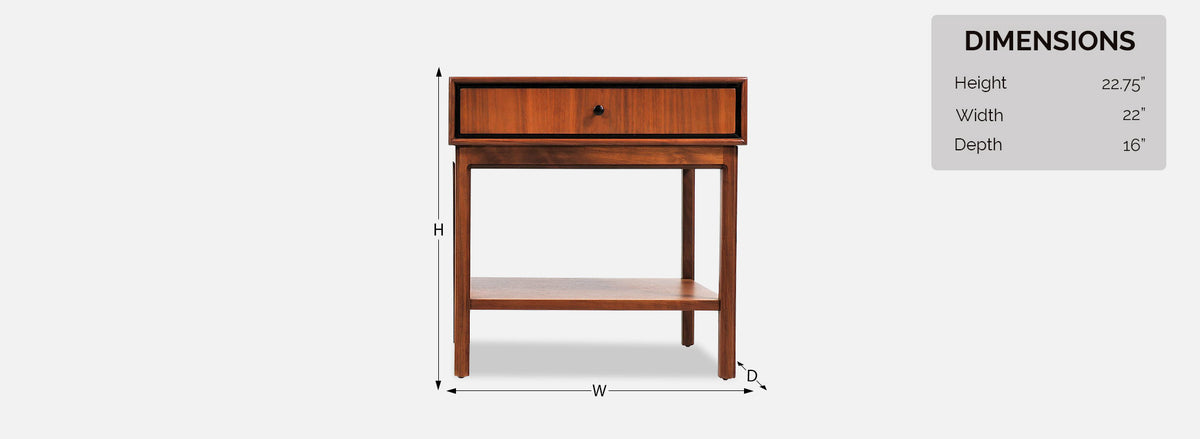 Milo Baughman Two-Tier Night Stands for Arch Gordon-2