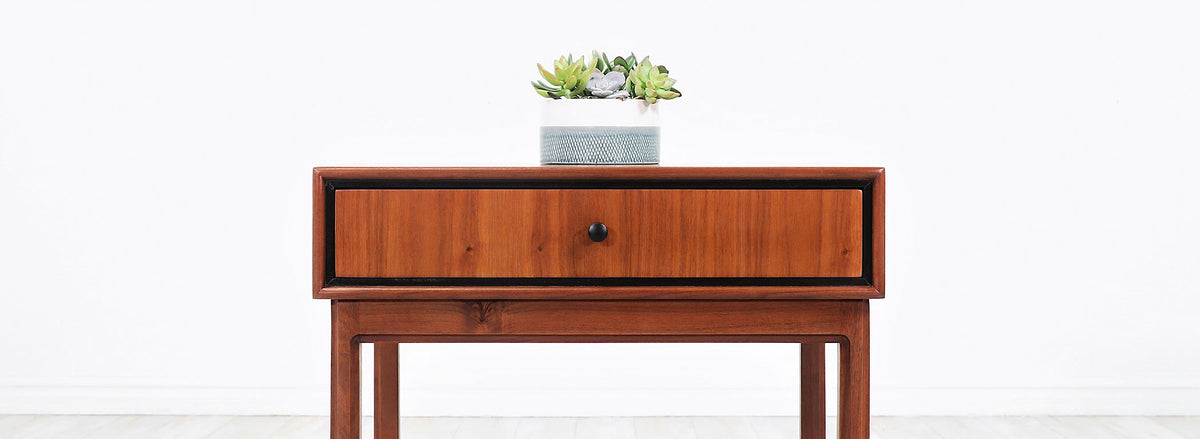 Milo Baughman Two-Tier Night Stands for Arch Gordon-2