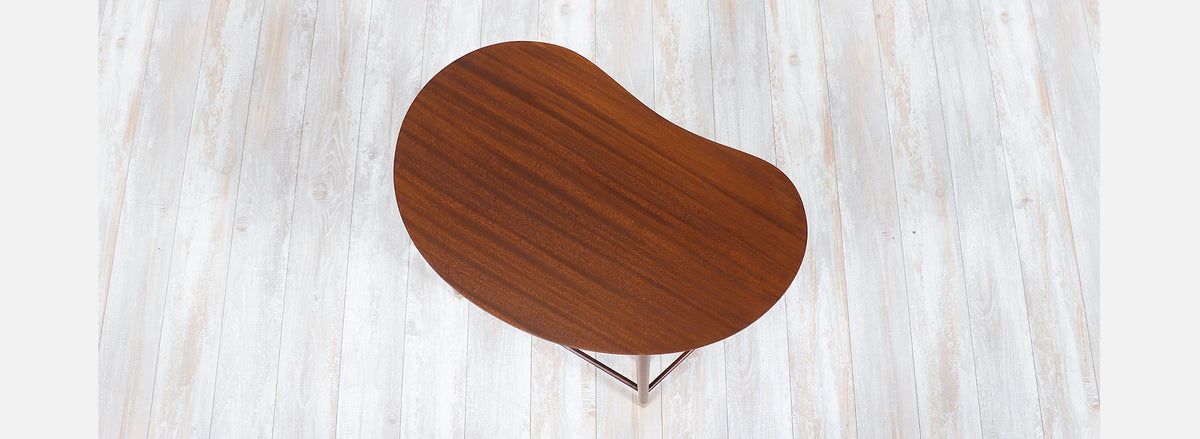 Edmund Jørgensen Kidney Style Nesting Tables for Møbelfabriken Gorm 