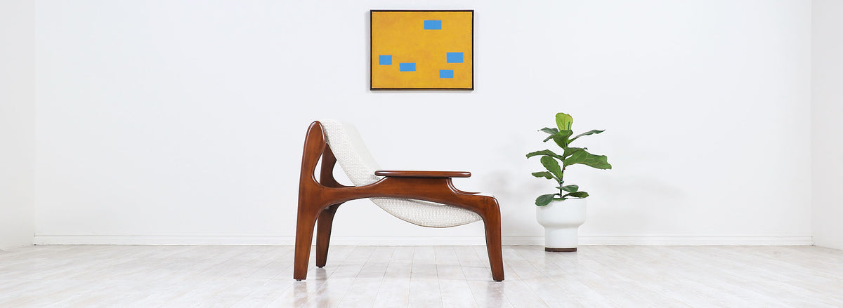 Adrian Pearsall Model 804-C Sling Chair for Craft Associates 