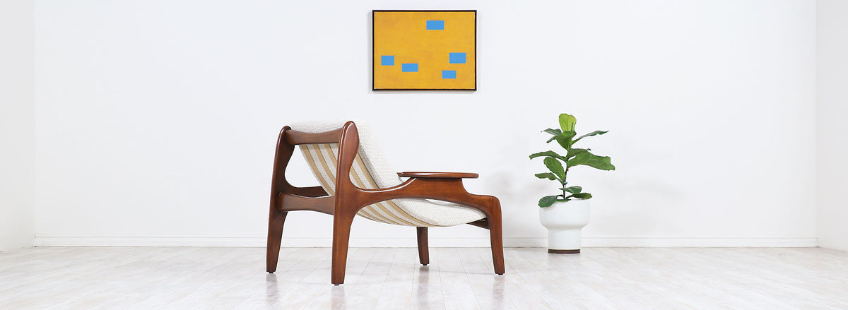 Adrian Pearsall Model 804-C Sling Chair for Craft Associates 