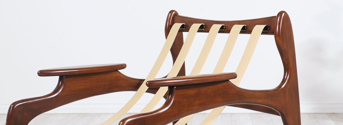 Adrian Pearsall Model 804-C Sling Chair for Craft Associates 