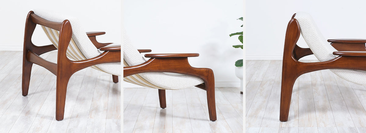 Adrian Pearsall Model 804-C Sling Chair for Craft Associates 