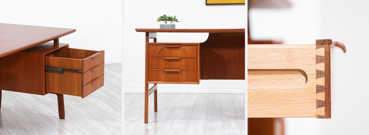Gunni Omann Model-75 Floating-Top Desk for Omann Jun 