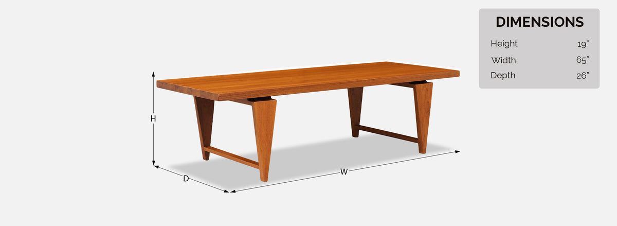 Illum Wikkelsø Model ML-115 Coffee Table for Mikael Laursen 