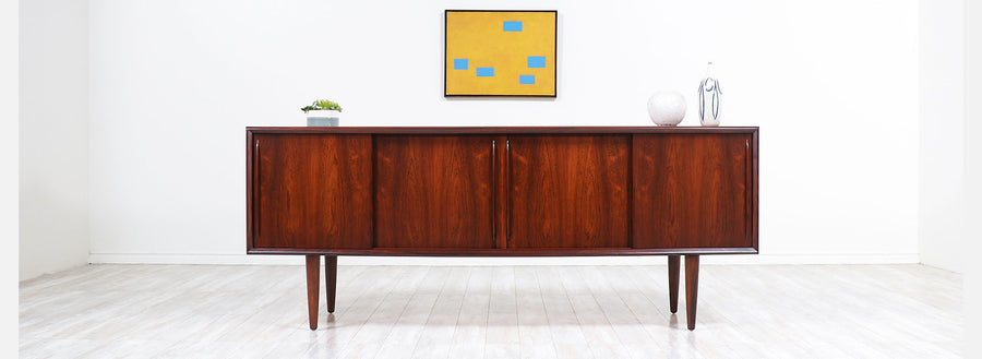 Svend A. Larsen Rosewood Credenza for H.P. Hansen 