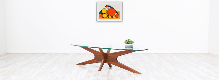 Adrian Pearsall 893-TGO Coffee Table for Craft Associates