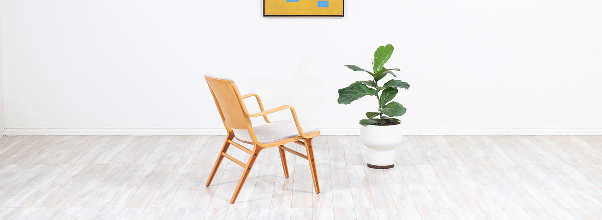 Peter Hvidt & Orla Mølgaard-Nielsen "Ax" Lounge Chair for Fritz Hansen