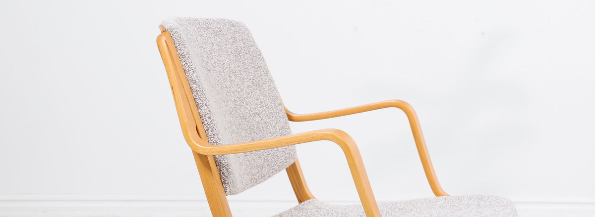Peter Hvidt & Orla Mølgaard-Nielsen "Ax" Lounge Chair for Fritz Hansen