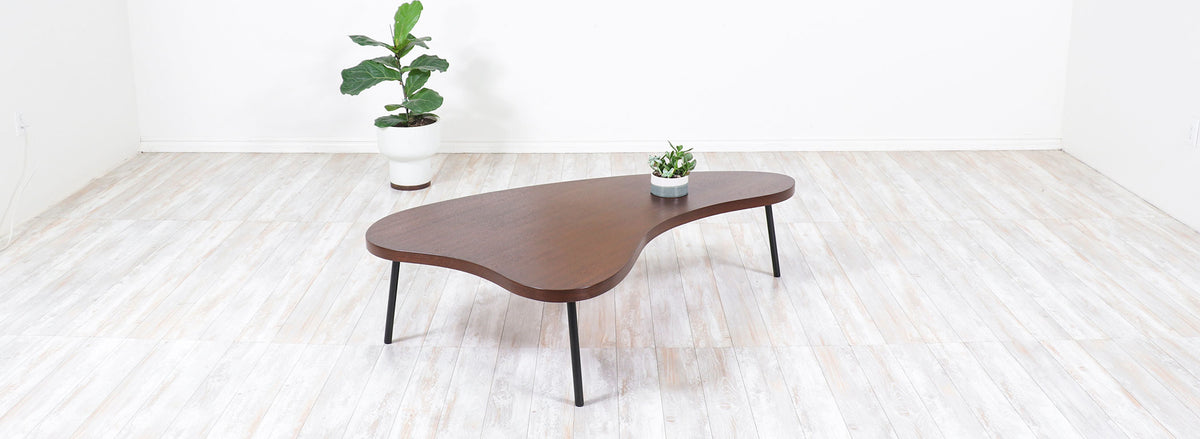 Vista of California Free Form Coffee Table 