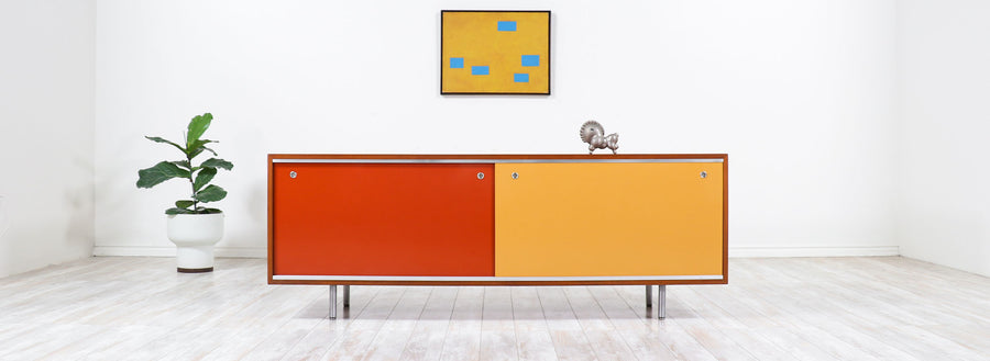 George Nelson Multi-Color Credenza for Herman Miller 