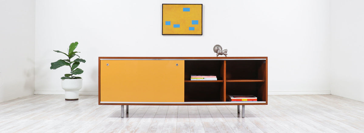 George Nelson Multi-Color Credenza for Herman Miller 