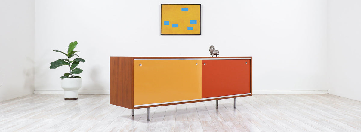 George Nelson Multi-Color Credenza for Herman Miller 
