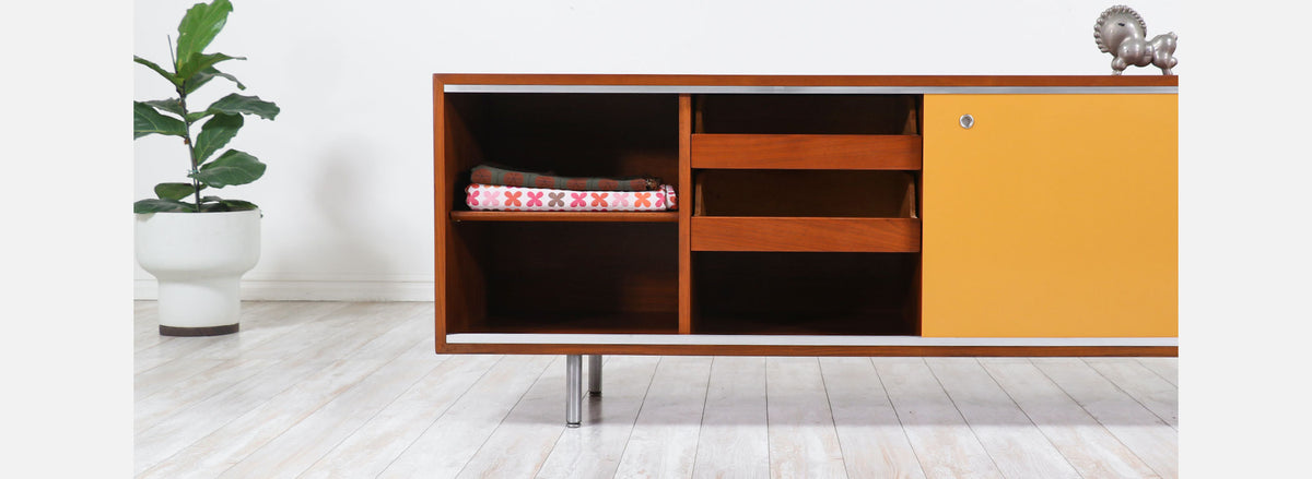 George Nelson Multi-Color Credenza for Herman Miller 