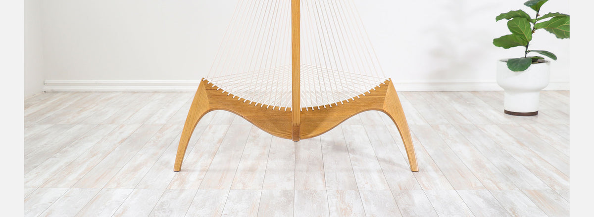 Original Jørgen Høvelskov "Harp" Chair for Christensen & Larsen 234