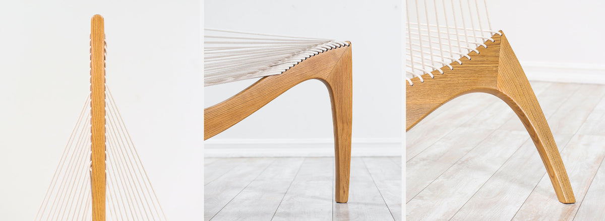 Original Jørgen Høvelskov "Harp" Chair for Christensen & Larsen 234