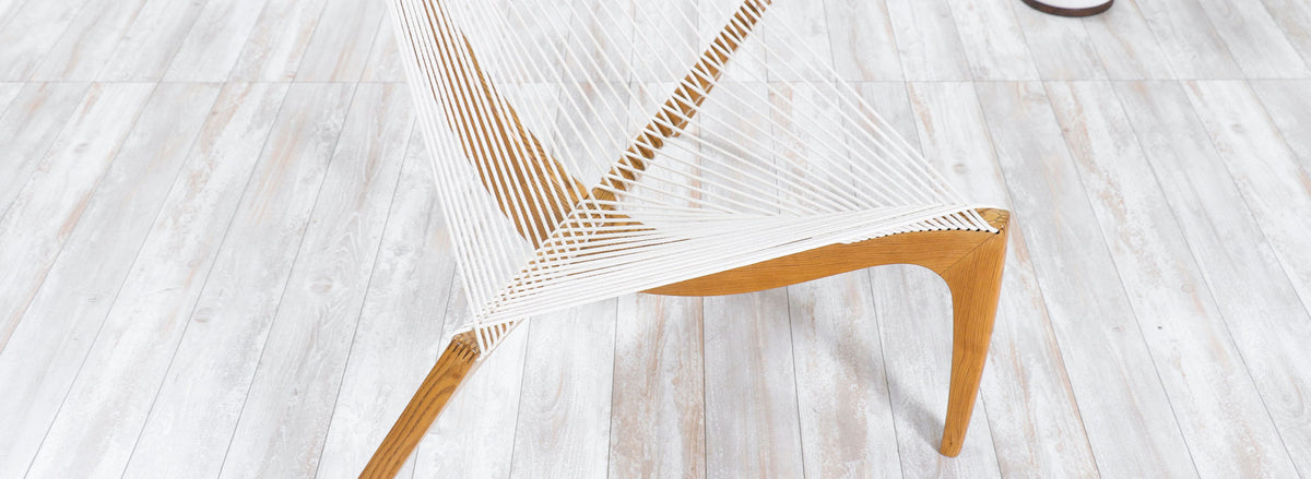 Original Jørgen Høvelskov "Harp" Chair for Christensen & Larsen 234