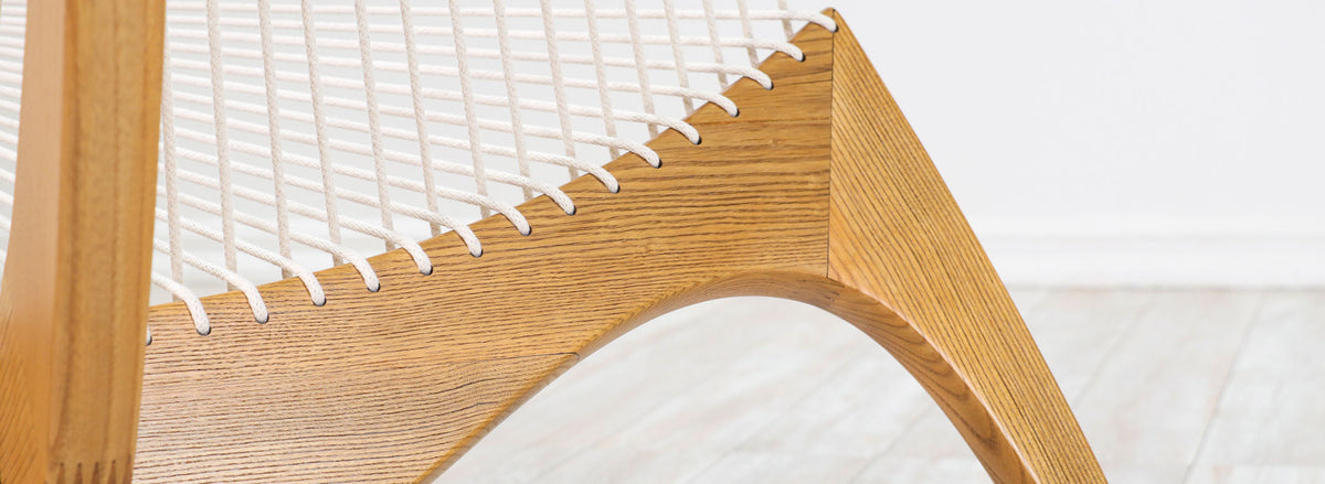 Original Jørgen Høvelskov "Harp" Chair for Christensen & Larsen 234