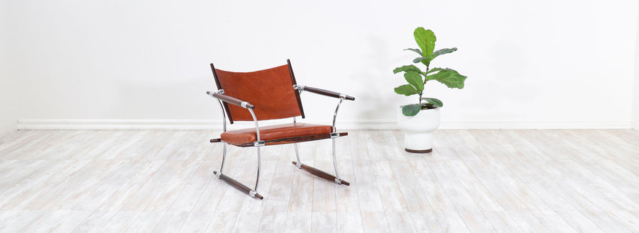Jens H. Quistgaard ”Stokke” Rosewood Lounge Chair for Nissen 