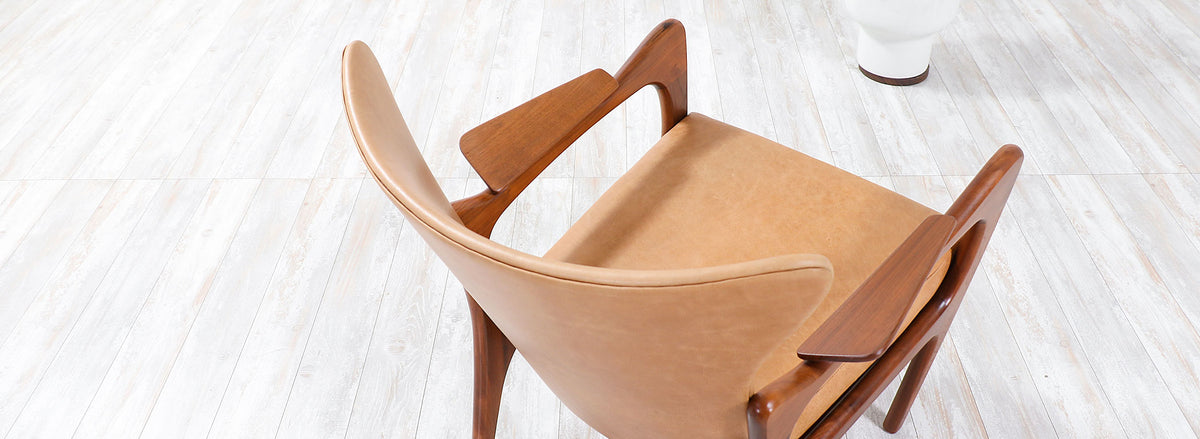 Adrian Pearsall Model 2291-C Wingback Chair for Craft Associates