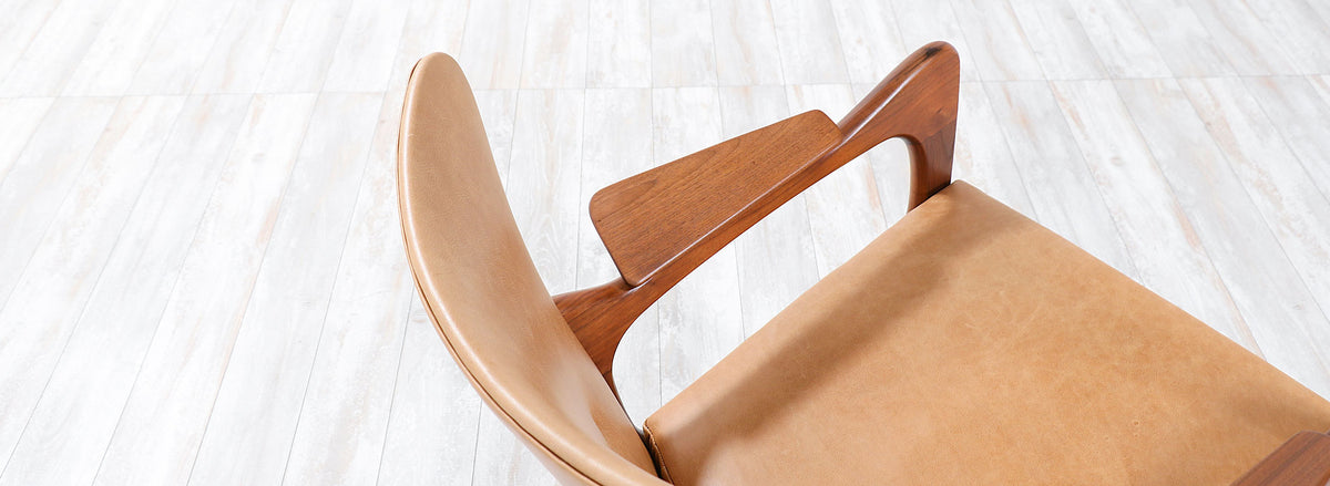 Adrian Pearsall Model 2291-C Wingback Chair for Craft Associates