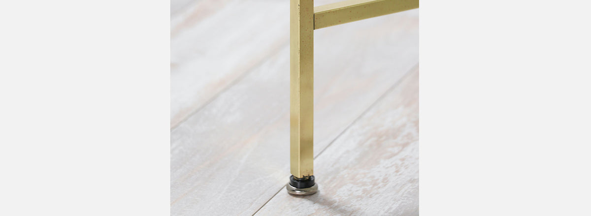 Paul McCobb "Irwin Collection" Carrara Marble & Brass Coffee Table for Calvin Furniture 