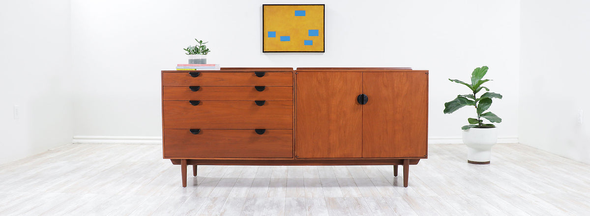 Finn Juhl Model 23-22 Teak Credenza for Baker Furniture