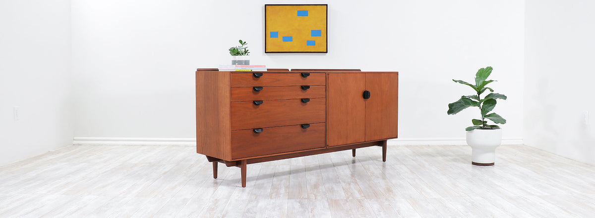 Finn Juhl Model 23-22 Teak Credenza for Baker Furniture