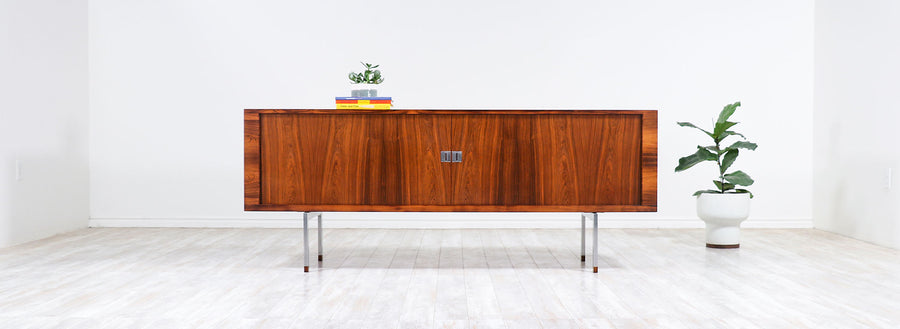 Hans J. Wegner "President" Rosewood Credenza for Ry Møbler 