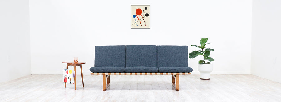 Børge Mogensen Model 211 Oak Sofa for Fredericia Stolefabrik