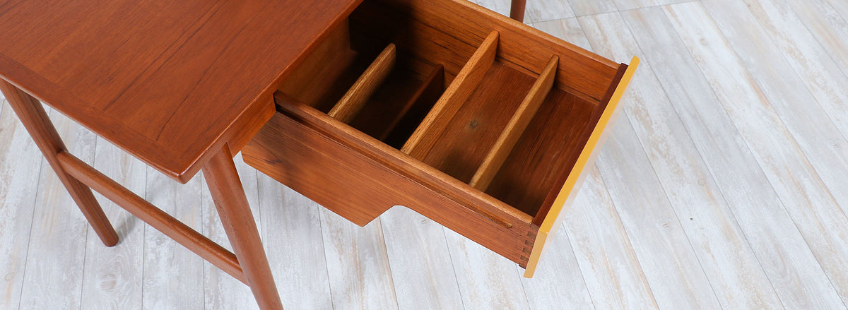 Arne Vodder Teak Vanity / Writing Desk for Sibast Møbler