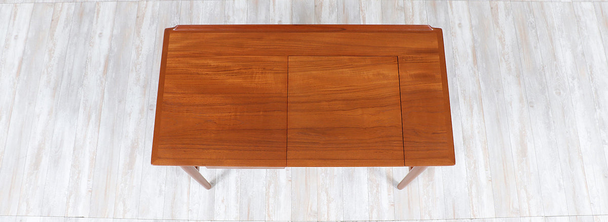 Arne Vodder Teak Wood Vanity / Writing Desk for Sibast Møbler