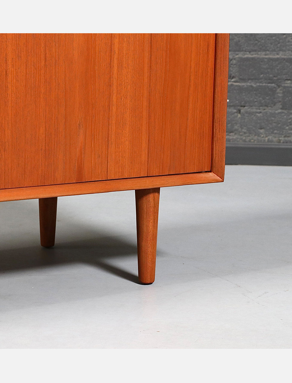 Danish Modern Teak Credenza by Christian Linneberg
