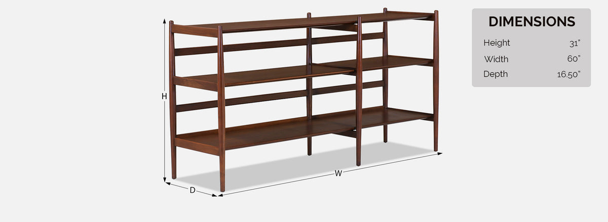 Kipp Stewart ”Suncoast” Bookshelf for Drexel