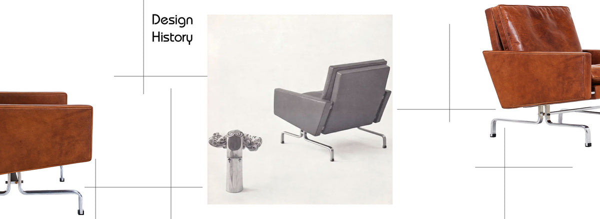 Poul Kjaerholm PK-31 Leather Lounge Chair for E. Kold Christensen 