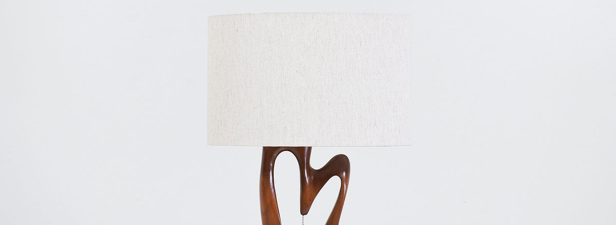 Mid-Century Modern Biomorphic Table Lamps 