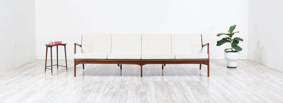 Ib Kofod-Larsen 4-Seater Sofa for Selig