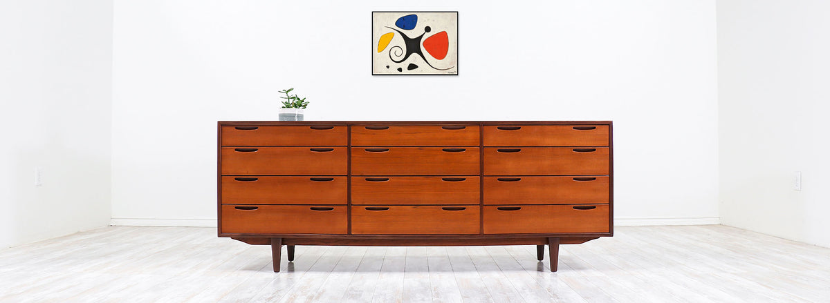 Ib Kofod-Larsen Teak Dresser for Brande Møbelfabrik