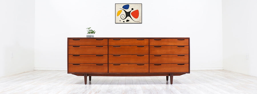 Ib Kofod-Larsen Teak Dresser for Brande Møbelfabrik