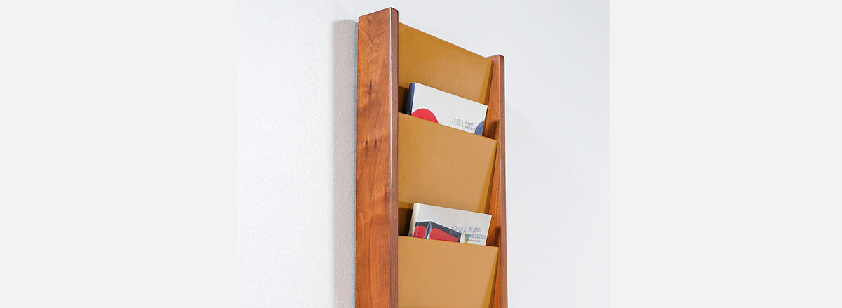 Peter Pepper Products Wall Mount Magazine Rack