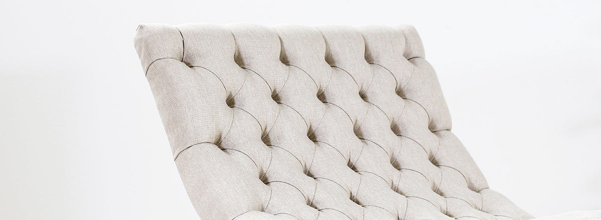 Adrian Pearsall Tufted Chaise Lounge Chair for Craft Associates 