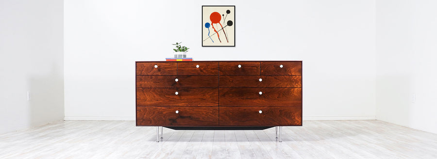 George Nelson "Thin Edge" Rosewood Dresser for Herman Miller 
