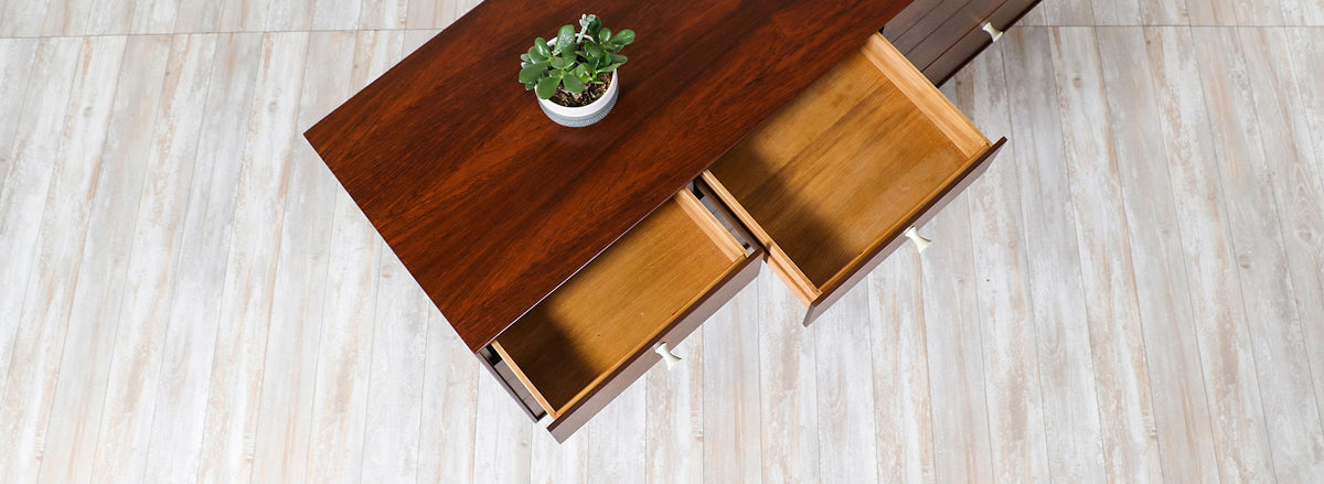 George Nelson "Thin Edge" Rosewood Dresser for Herman Miller 