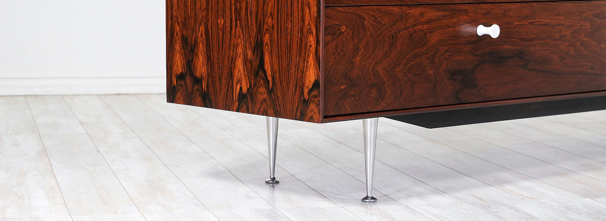 George Nelson "Thin Edge" Rosewood Dresser for Herman Miller 