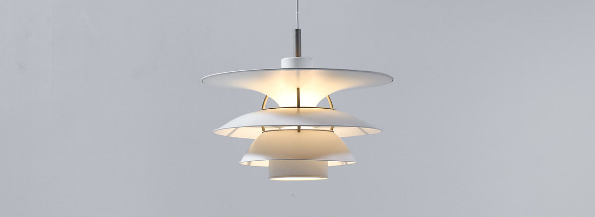 Poul Henningsen PH 6 1/2 - 6 "Charlottenborg" Chandelier for Louis Poulsen